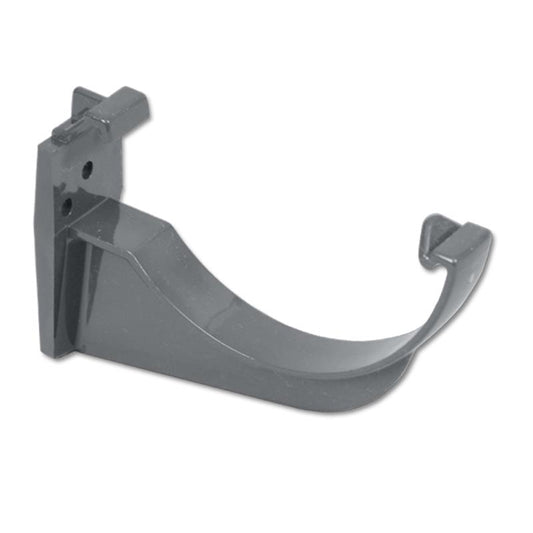 Half-Round Gutter Fascia Bracket (Grey)