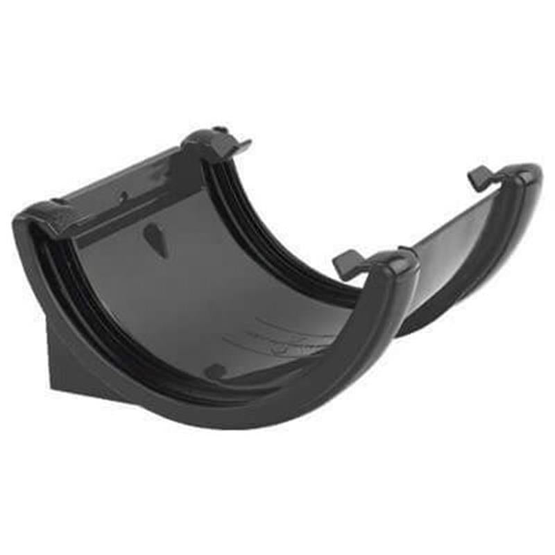 Half-Rnd Gutt Union Bracket (Anthracite)