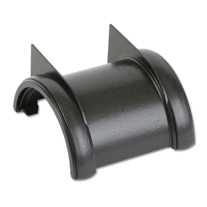 Half-Round Gutter Union Bracket (Cast Iron Effect)