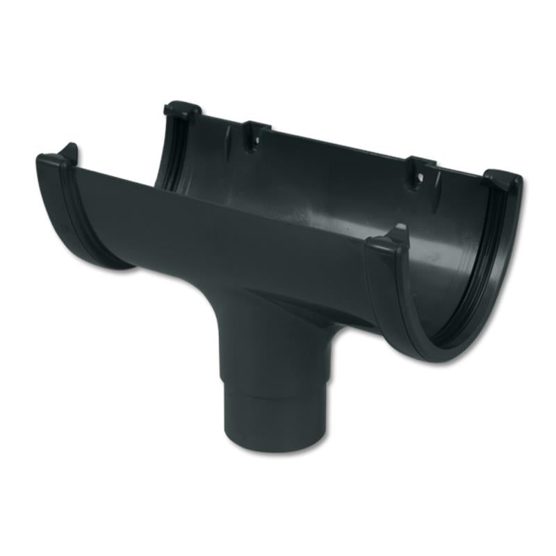 Hi-Cap Gutter Run Outlet (Anthracite)