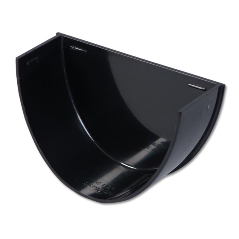Hi-Cap Gutter Stop End Int (Black)