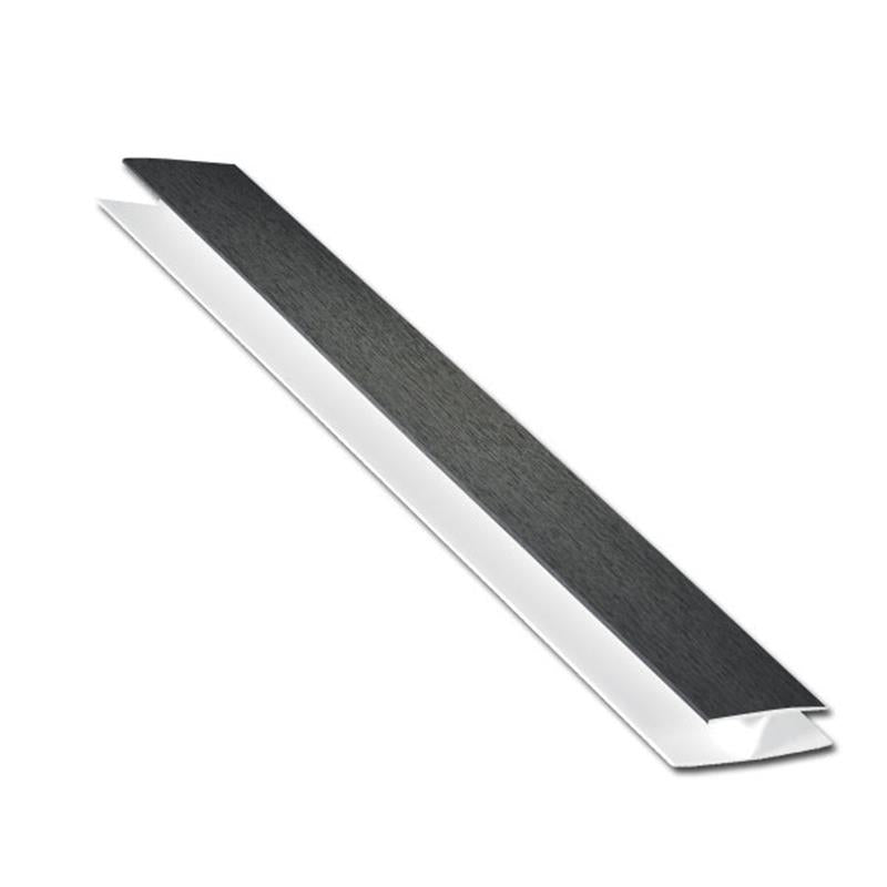 Hollow Soffit H-Trim (Anthracite Grey Grained RAL7016)