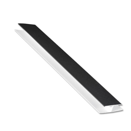 Hollow Soffit H-Trim (Black Ash)