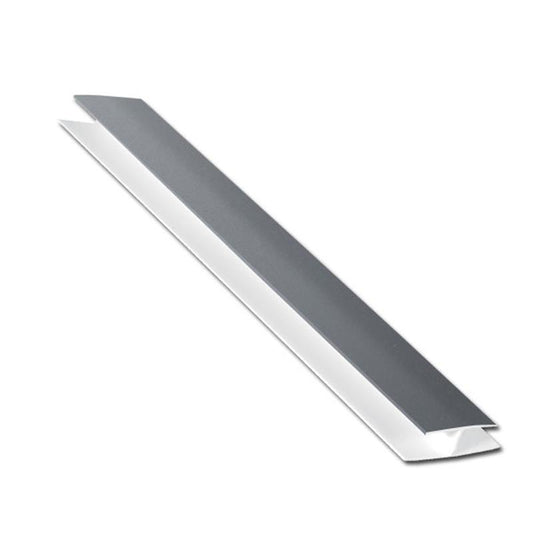 Hollow Soffit H-Trim (Slate Grey Smooth RAL7015)