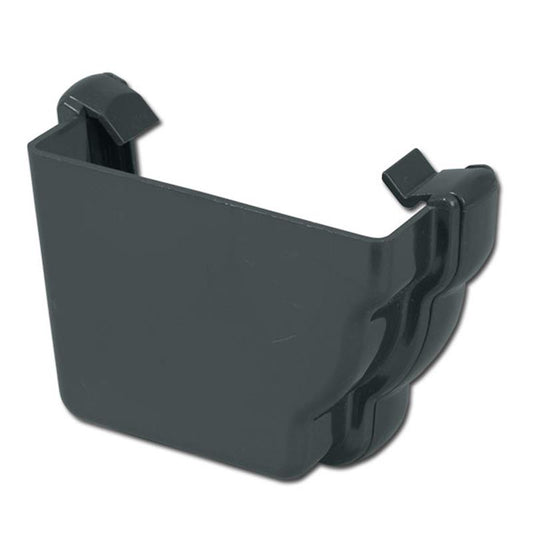 Ogee Gutter Stop End Ext LH (Anthracite)