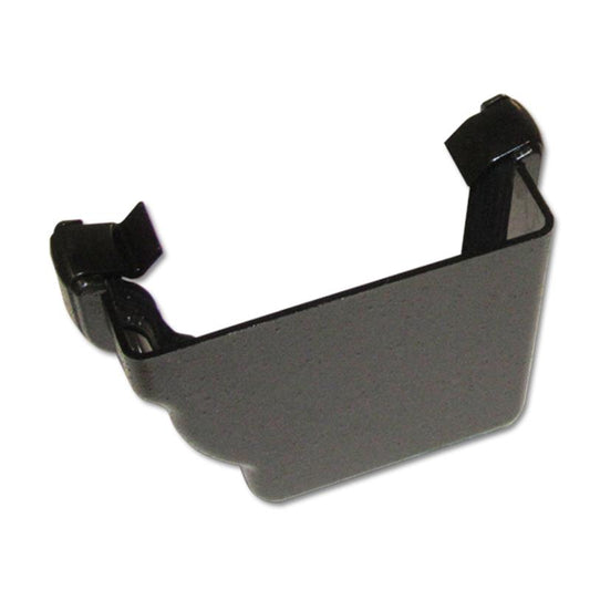 Ogee Gutter Stop End Ext LH (Cast Iron Effect)