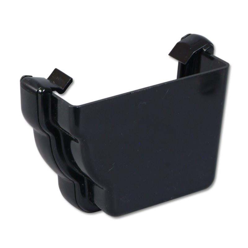 Ogee Gutter Stop End Ext RH (Black)