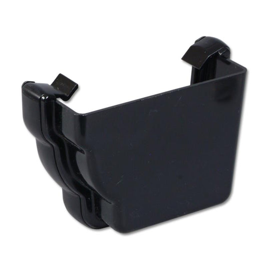 Ogee Gutter Stop End Ext RH (Black)