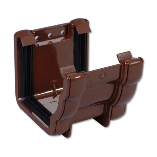 Ogee Gutter Union Bracket (Brown)