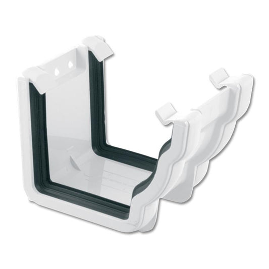 Ogee Gutter Union Bracket (White)