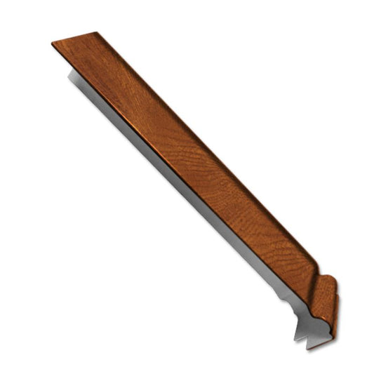 Ogee Replacement Fascia Corner Ext 300mm (L/Oak)