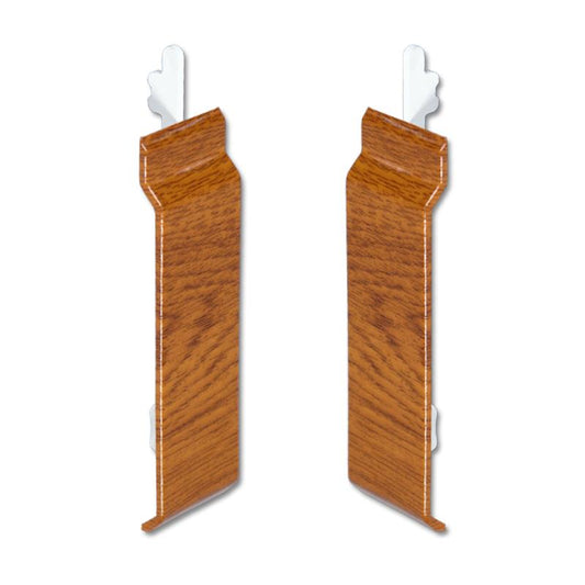 Open-V Cladding 100mm Joint Cover (L/Oak)