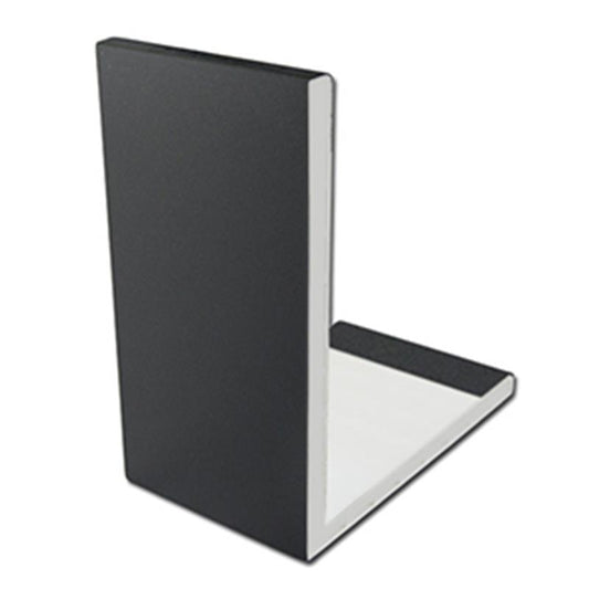 Rigid Angle 100mm X 80mm (Dark Grey Smooth RAL7016)