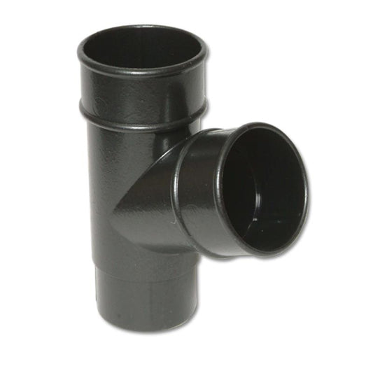 Round Downpipe Branch 67.5  Deg (Cast Iron Effect)