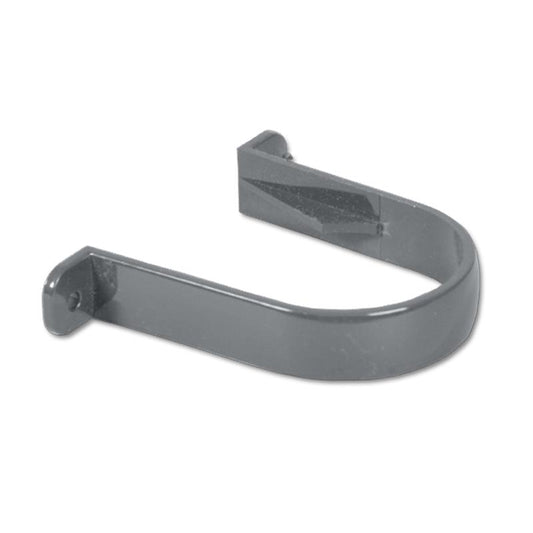 Round Downpipe Clip (Grey)