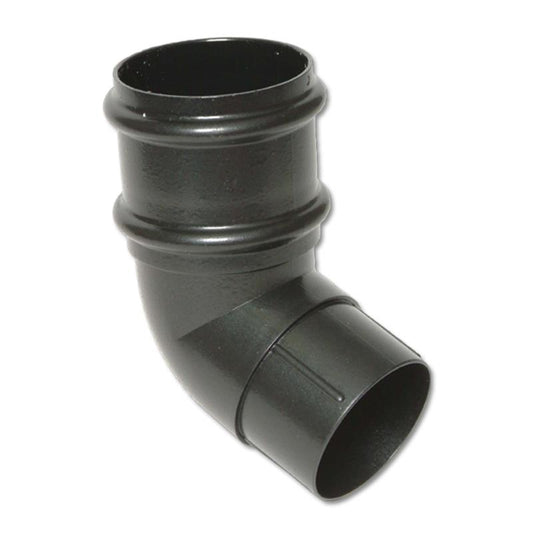 Round Downpipe Offset Bend 112 Deg (Cast Iron Effect)