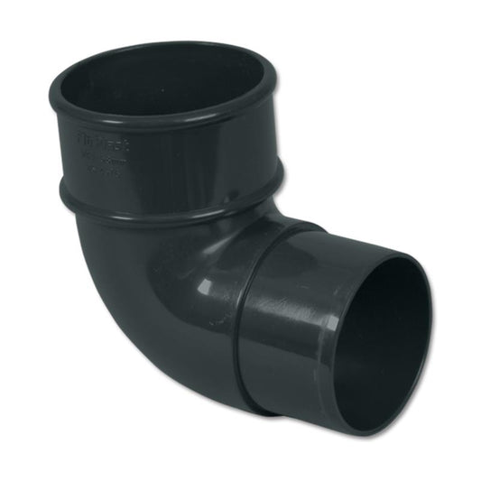 Round Downpipe Offset Bend 92.5 Deg (Anthracite)