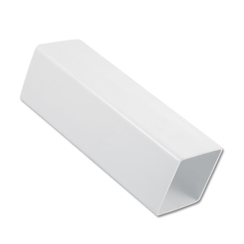 Square Downpipe 5.5 Mtr (White)