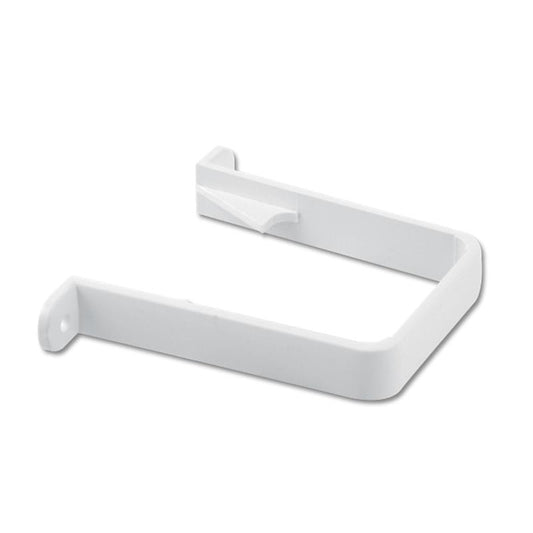 Square Downpipe Clip (White)