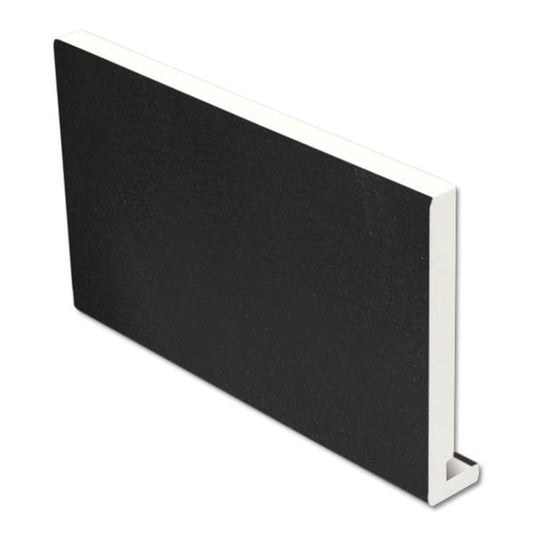 Square Fascia 250mm (Plain Black)