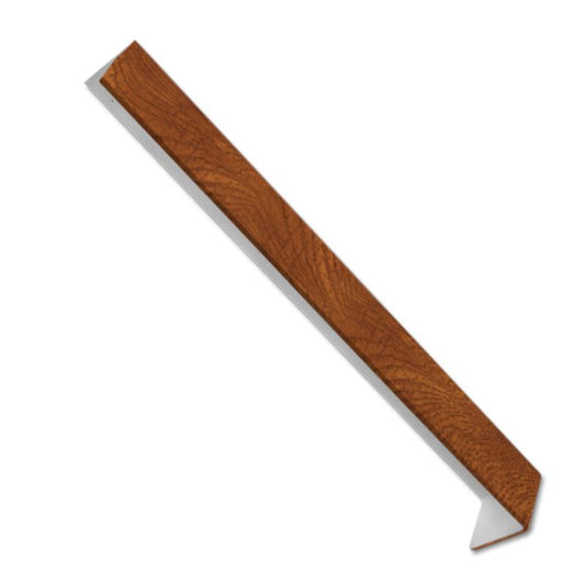 Square Fascia Corner Ext 300mm (L/Oak)
