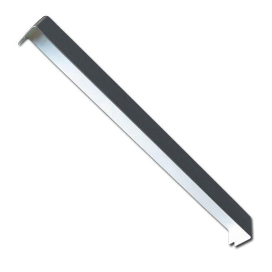 Square Fascia Corner Ext D/Ended 500mm (Dark Grey Smooth RAL7016)