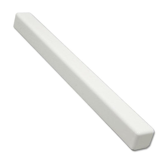 Square Fascia Corner Ext D/Ended 500mm (Foiled White)