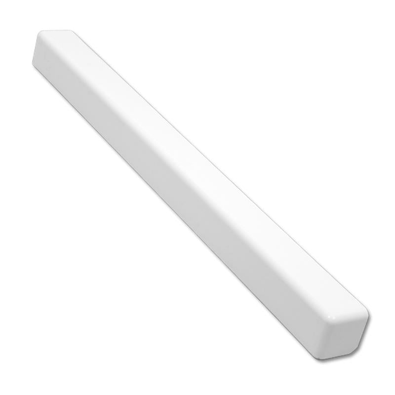 Square Fascia Corner Ext D/Ended 500mm (White)