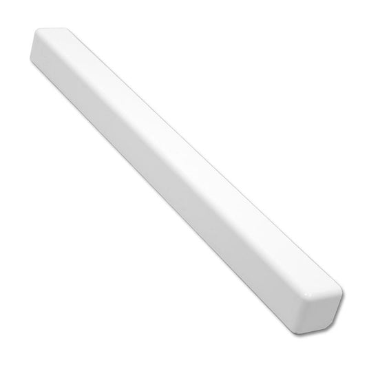 Square Fascia Corner Ext D/Ended 500mm (White)