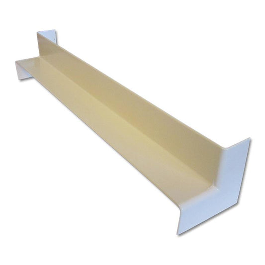 Square Fascia Corner Int D/Ended 500mm (Cream)