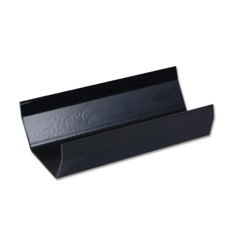 Square Gutter 4 Mtr (Black)