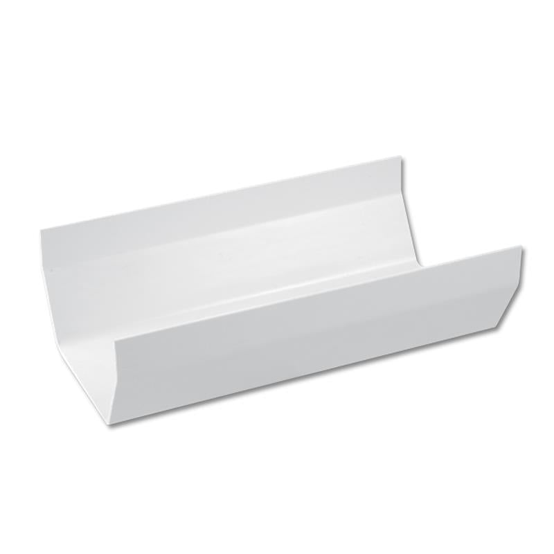 Square Gutter 4 Mtr (White)