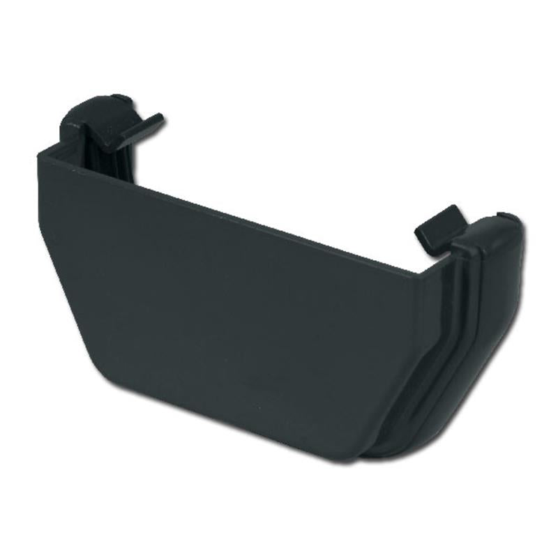 Square Gutter Stop End Ext (Anthracite)