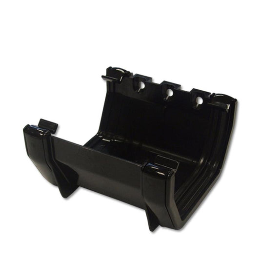 Square Gutter Union Bracket (Black)
