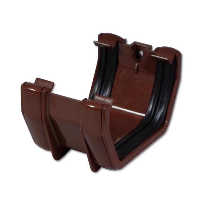 Square Gutter Union Bracket (Brown)
