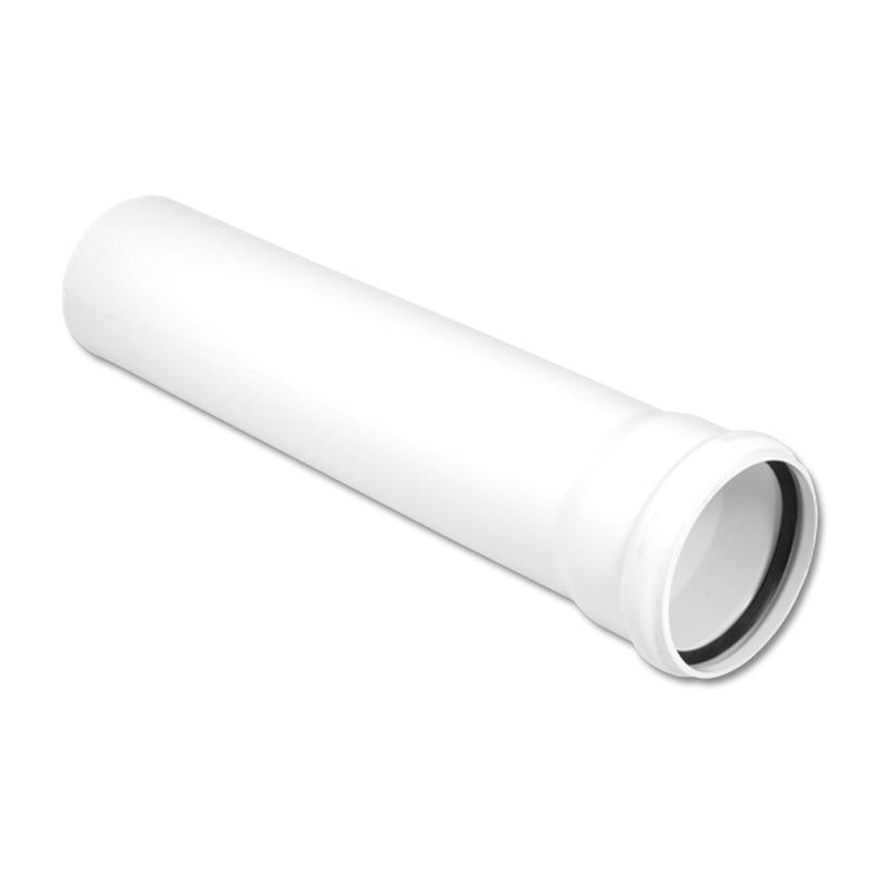 Soilpipe Single Socket Ended 3 Mtr (White)